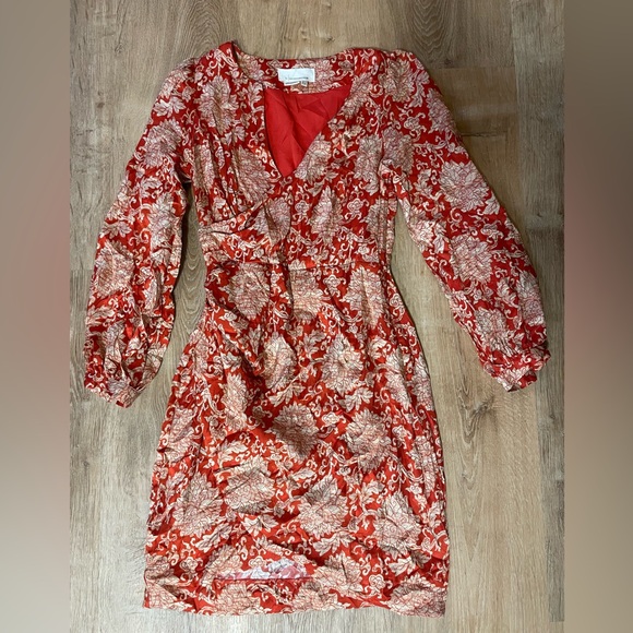 Anthropologie Skylar Surplice Mini Dress - Picture 3 of 10